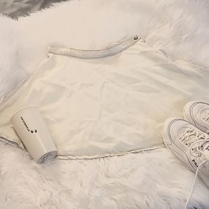 American Apparel Light Blue Jean Skater Skirt SZ M